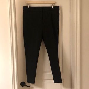 Loft Marissa skinny black pants